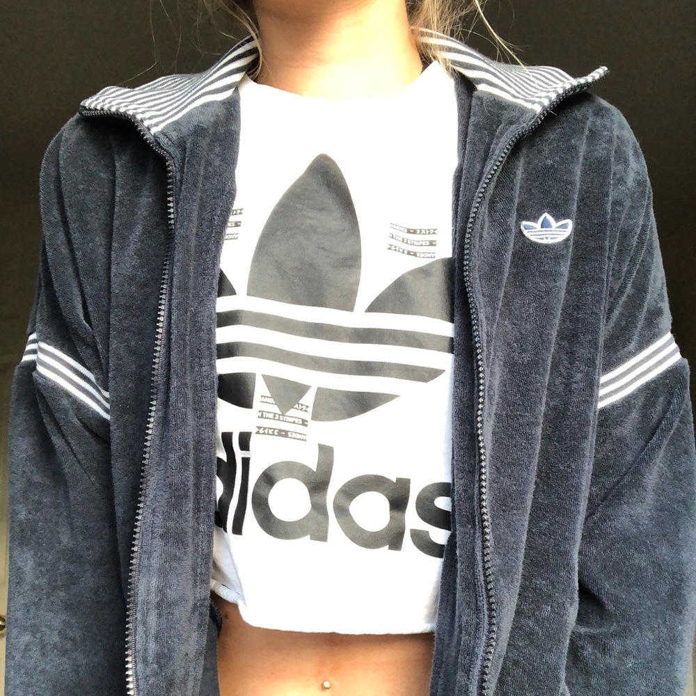 Adidas zip up